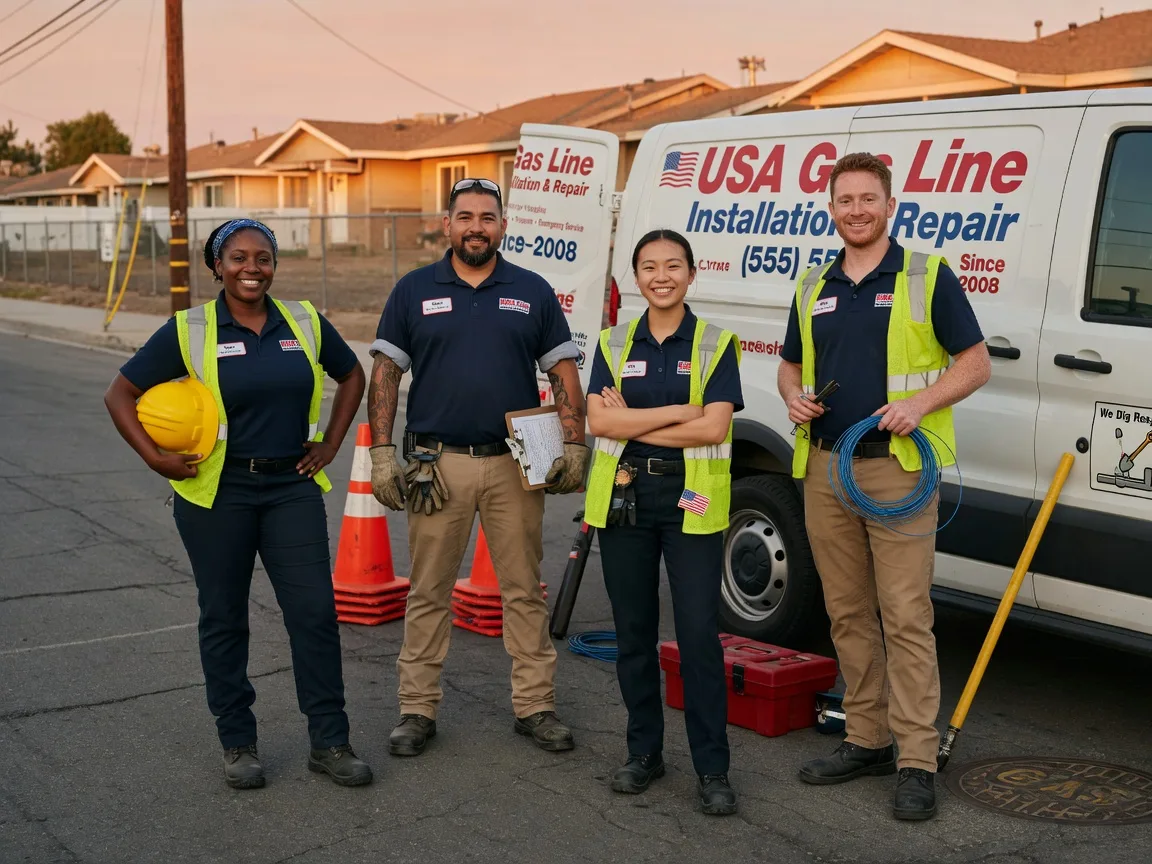 Gas Line Installation company in Morganville, NJ